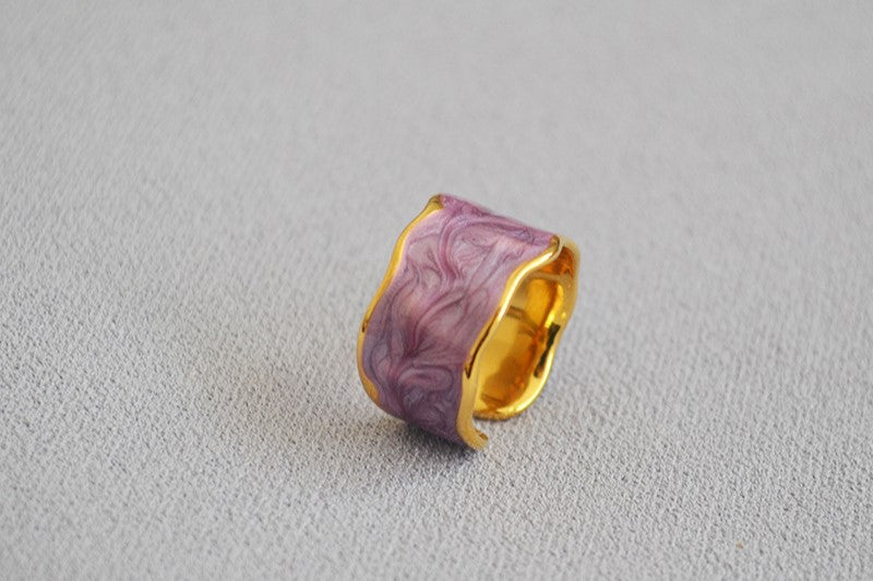 Anello smaltato