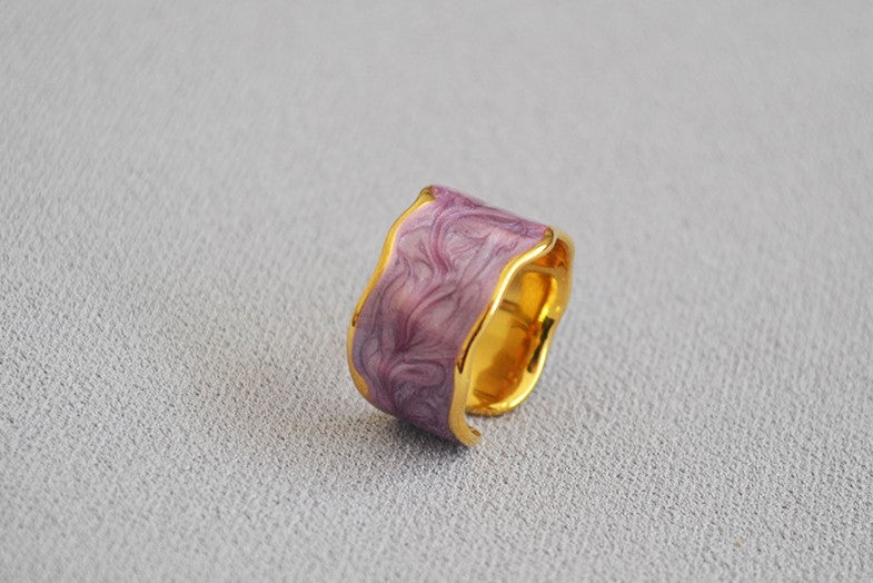Anello smaltato