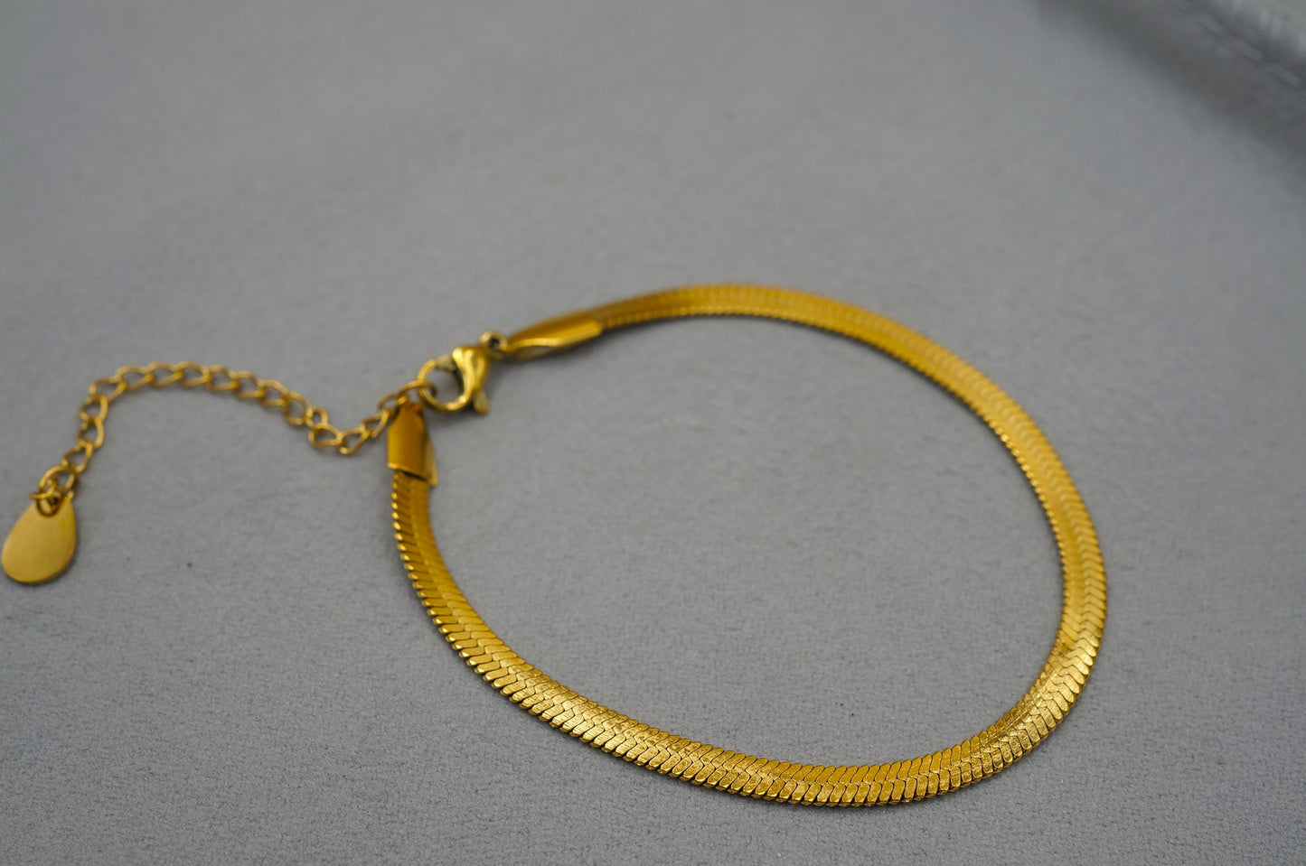 Bracciale catene di serpente d'acciaio