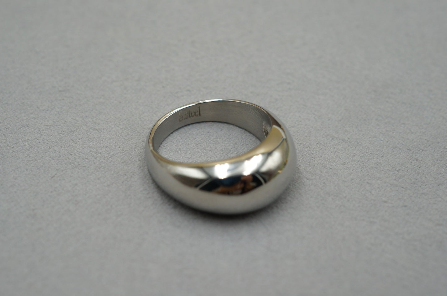 Anello tondo acciaio