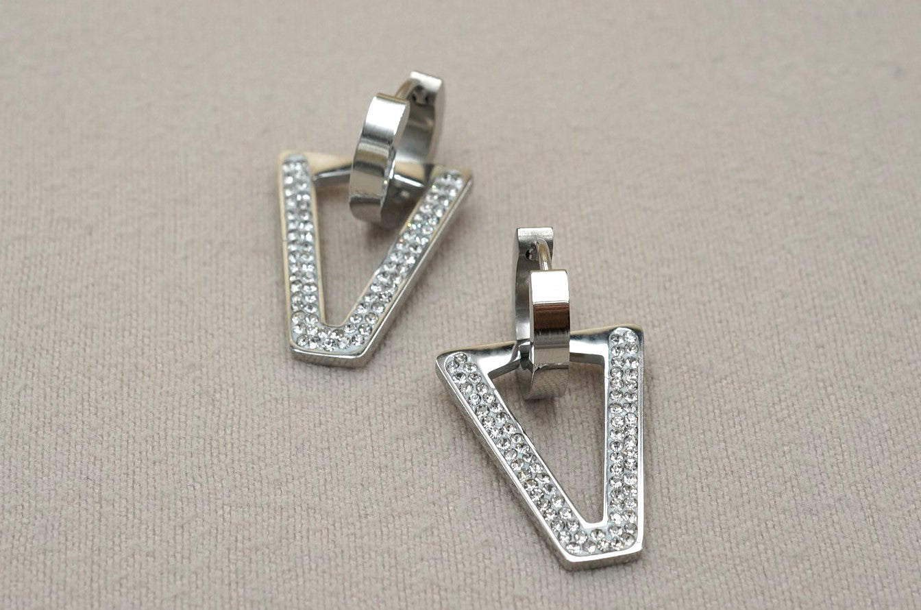 Orecchini a forma di V