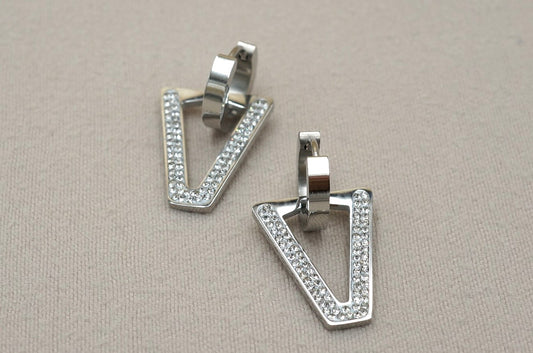 Orecchini a forma di V