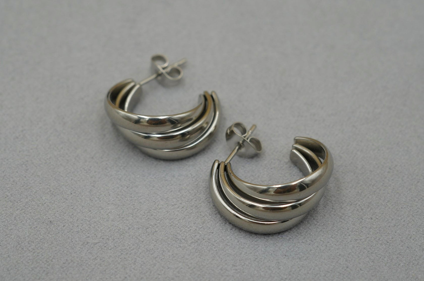 Orecchini triple twisted