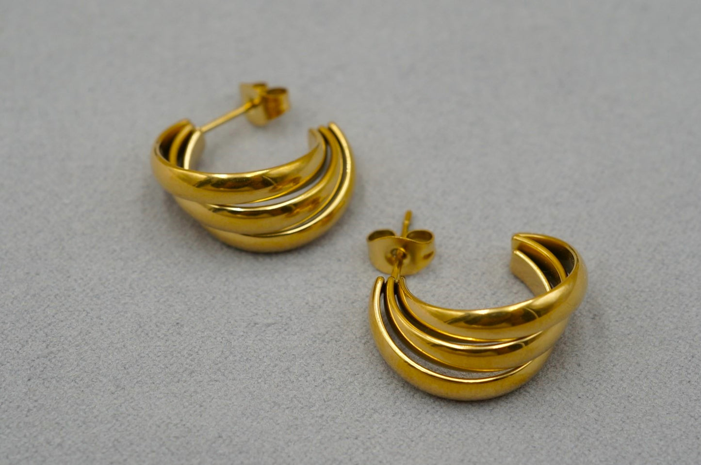 Orecchini triple twisted